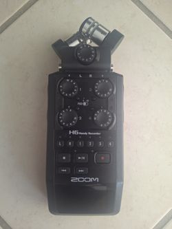 ZOOM H6 HANDY RECORDER NEW STUDIO HANDHELD RECORDER