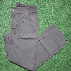 Athleta Trekkie Hike Pants – Olive – Women’s Size 10 – Outdoor Travel Activewear