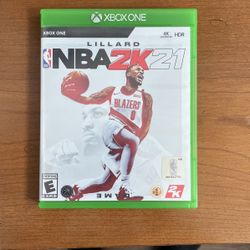 NBA 2k21 Xbox One Game