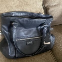 Black Coach Purse 