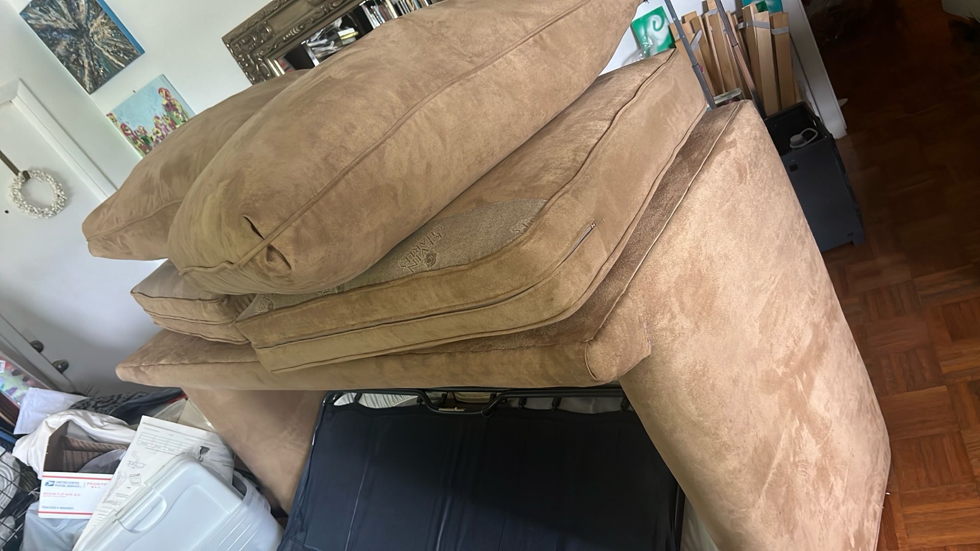Kevin Charles Full Size Sofa Sleeper With Mattress