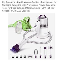 Pet Grooming Vacuum 