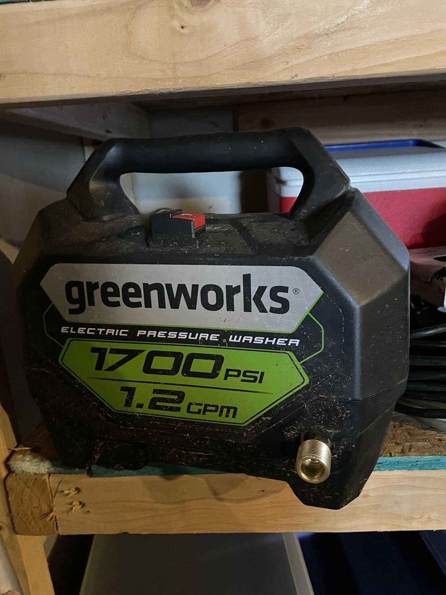 Green works Pressure Washer Electric