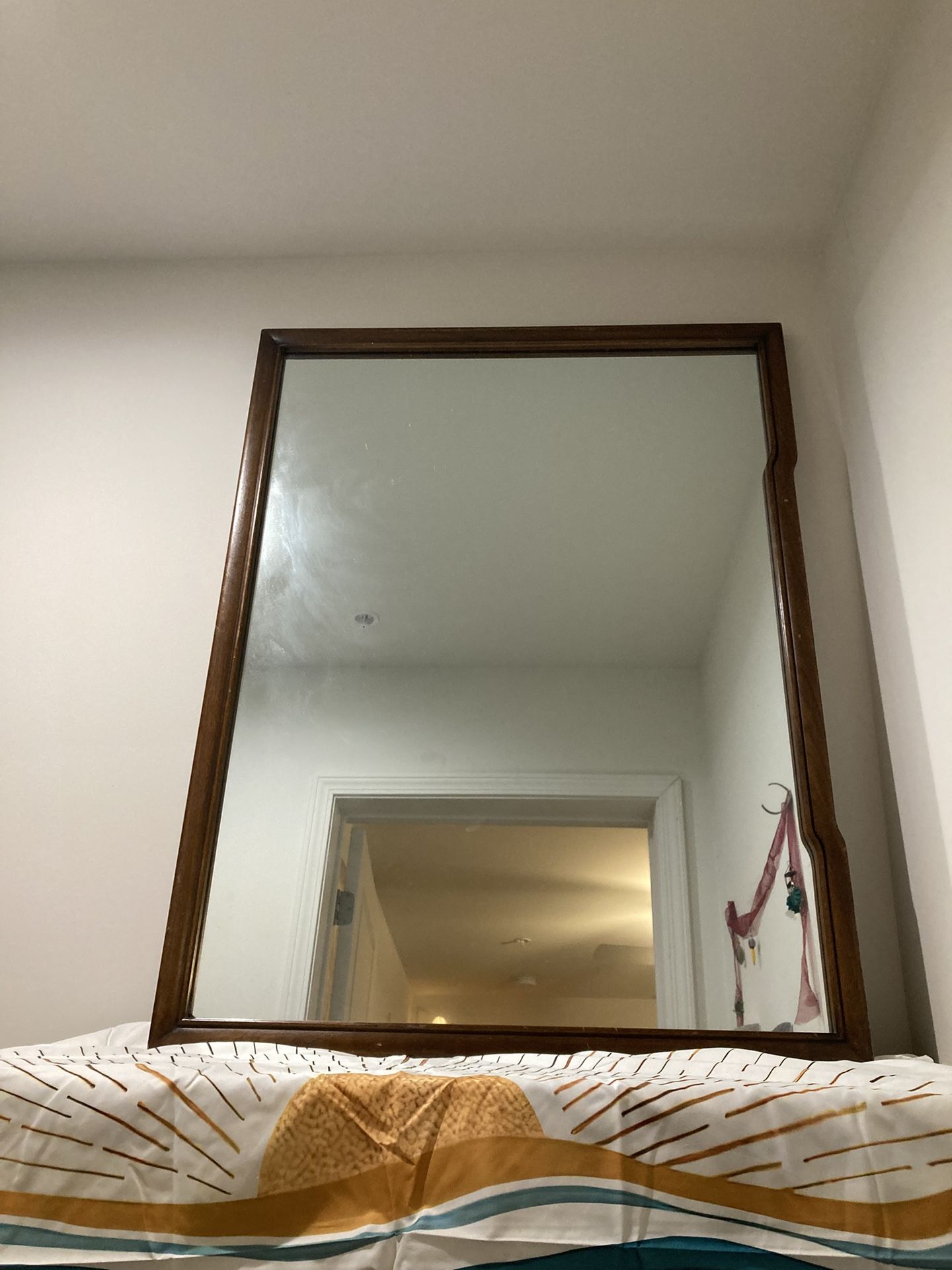 Mirror-Wooden Framed