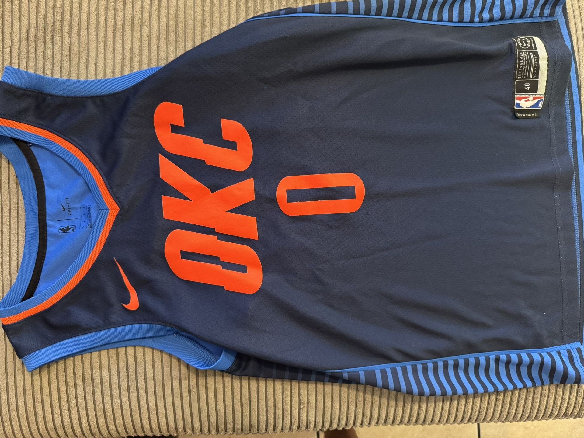 Throwback Russell Westbrook Jersey