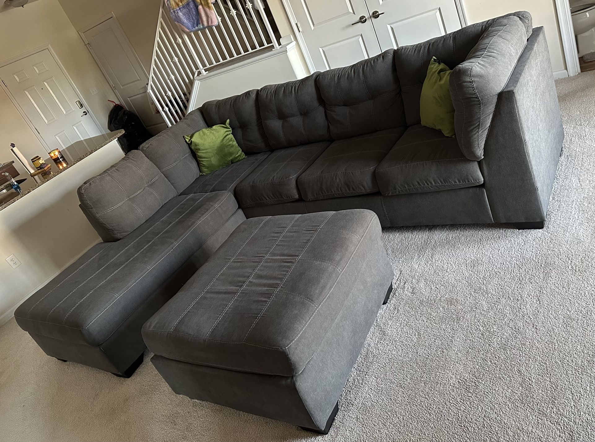 2 Piece sectional 