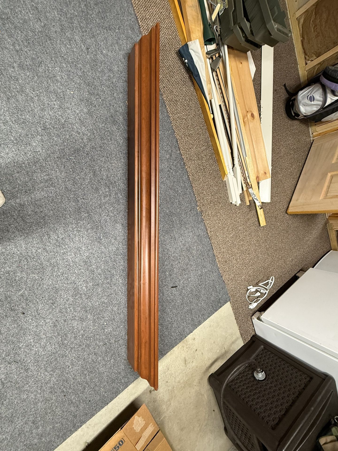 Maple Wood Fireplace mantel