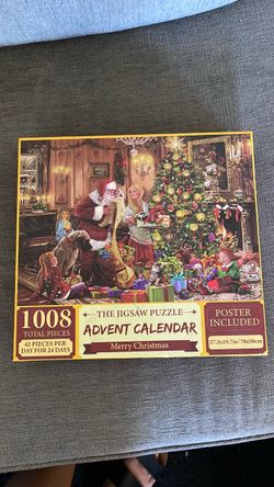 Christmas Jigsaw Puzzle Advent Calendar