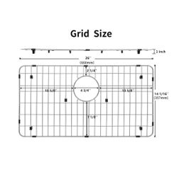 Kitchen Sink Grid and Protectors Stainless Steel Grids