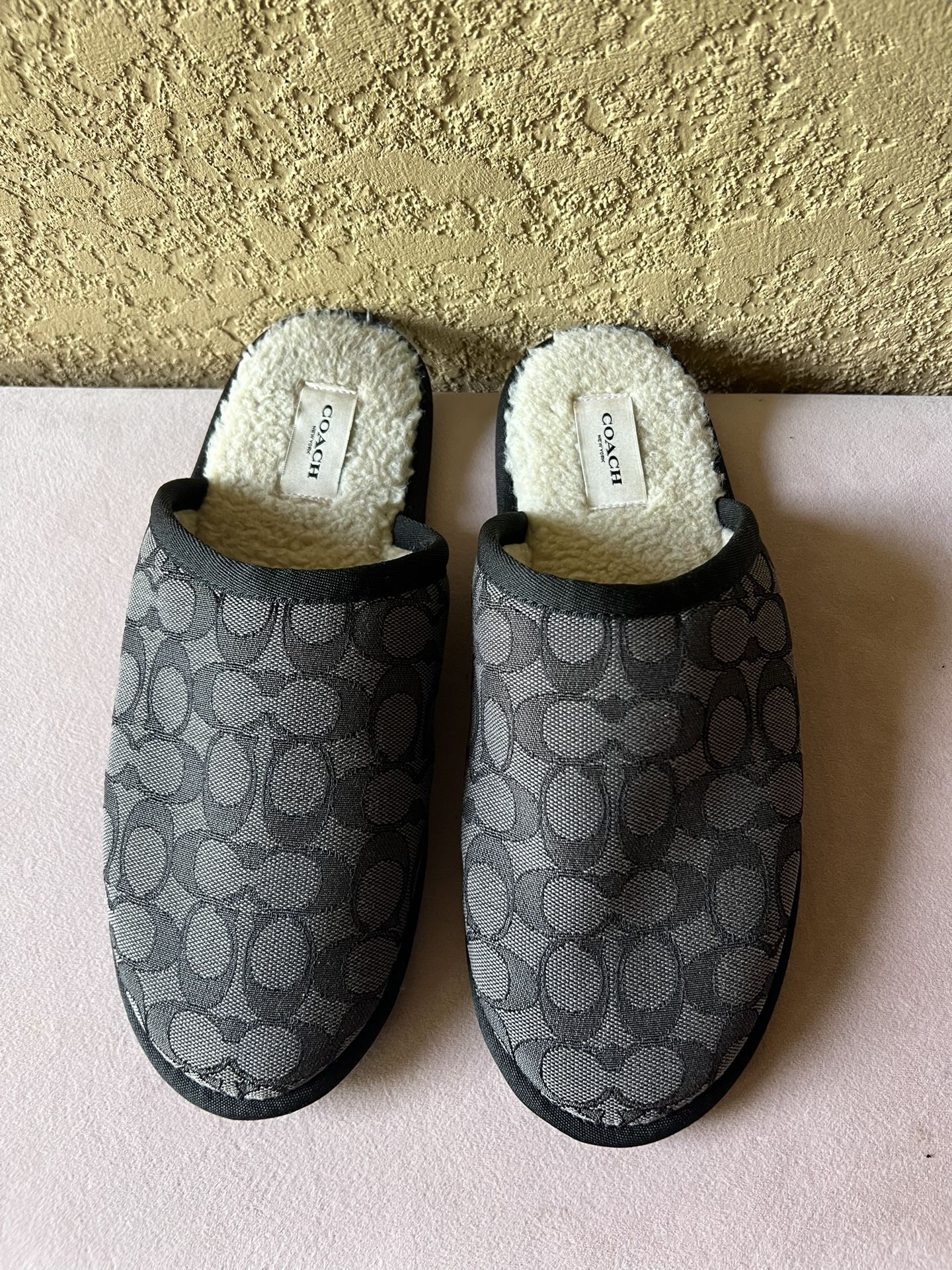 Coach slippers
