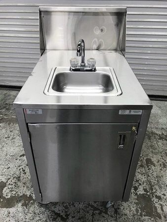 Hand Wash Sink Hot Water Portable Cart Station Qualserve Nsf 9371 For Sale In Orange Ca Offerup