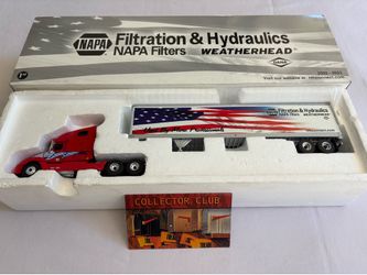 NAPA Freightliner with Tractor Trailer