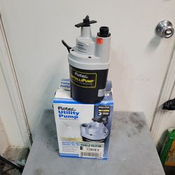 Flotec Utility Water Pump Submersible Thermoplastic 1/4 HP