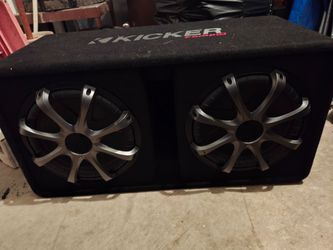 Kicker 12" CompR subwoofers