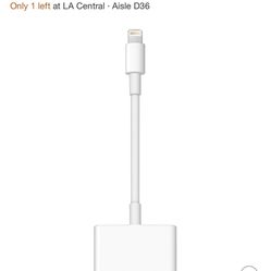 Apple Lightning to Digital AV Adapter