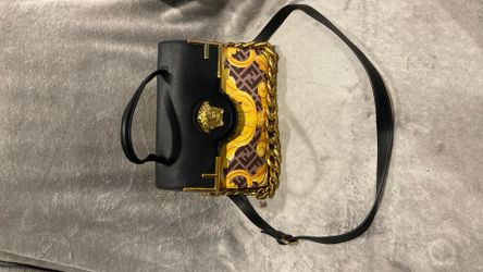 Black And Gold Purse