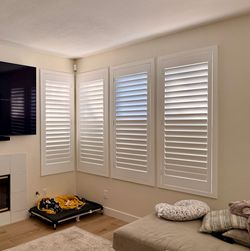 Custom Interior Shutters- REAL WOOD & LIFETIME WARRANTY, Plantation, Window Treatments and Coverings, Persianas de Madera, 0% FINANCING