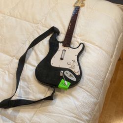 Guitar from rock band for sale