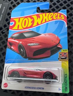 Hot Wheels HW Exotics 4/10 Koenigsegg Gemera 188/250 Red