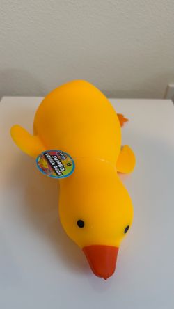 Irre-Squish-Tible! Jumbo Squish Duck 10-Inch Squeeze Toy