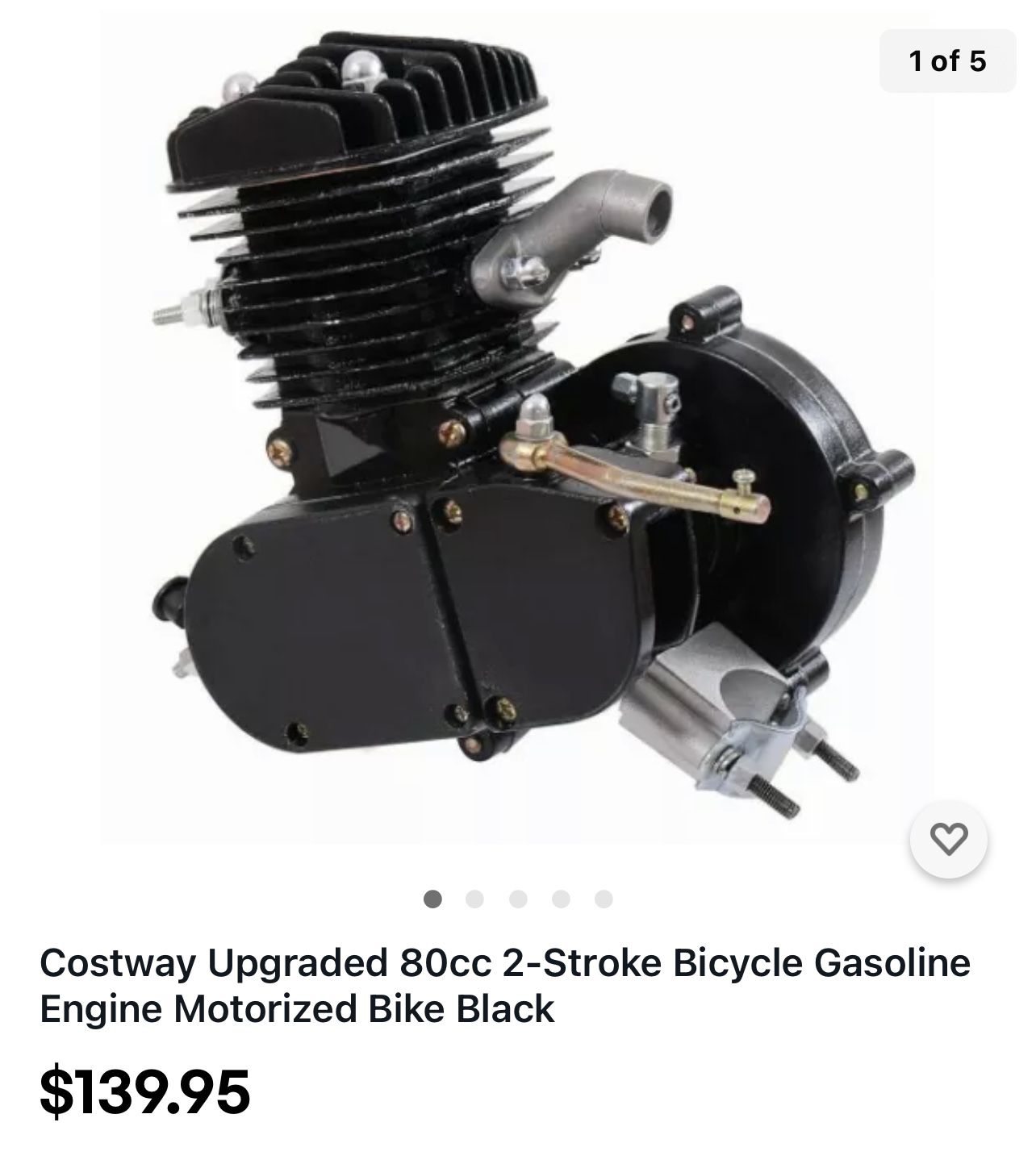 80cc 2 Stroke Bycicle Engine