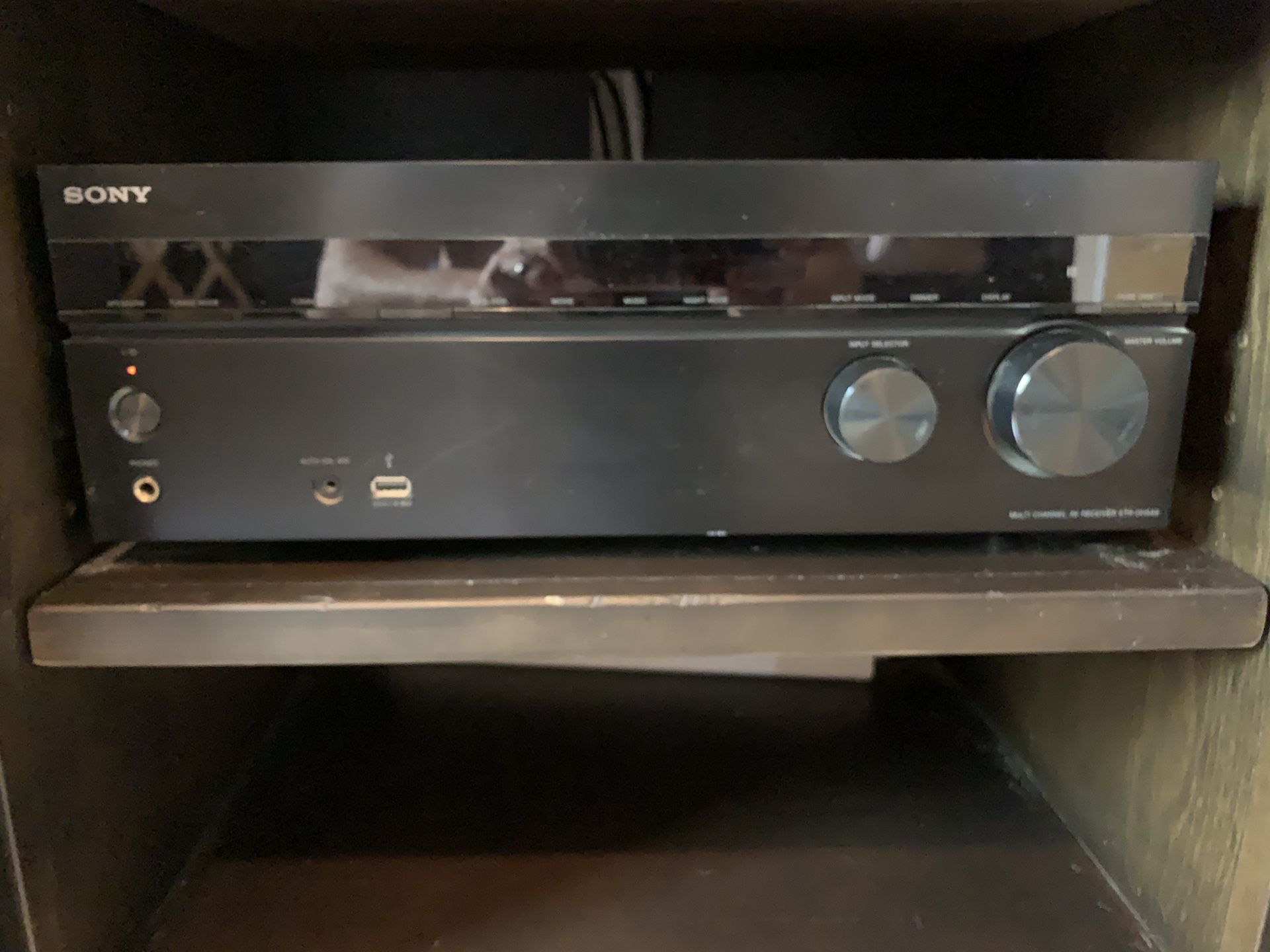 Sony receiver- multi channel