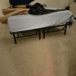 Full Size Bed Frame + Mattress