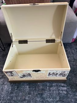 Wooden Storage Chest