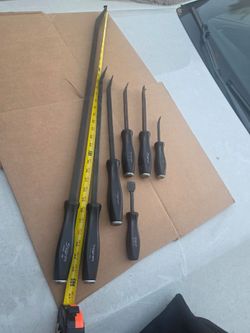 Snap-On Pry Bar Set 7 pieces