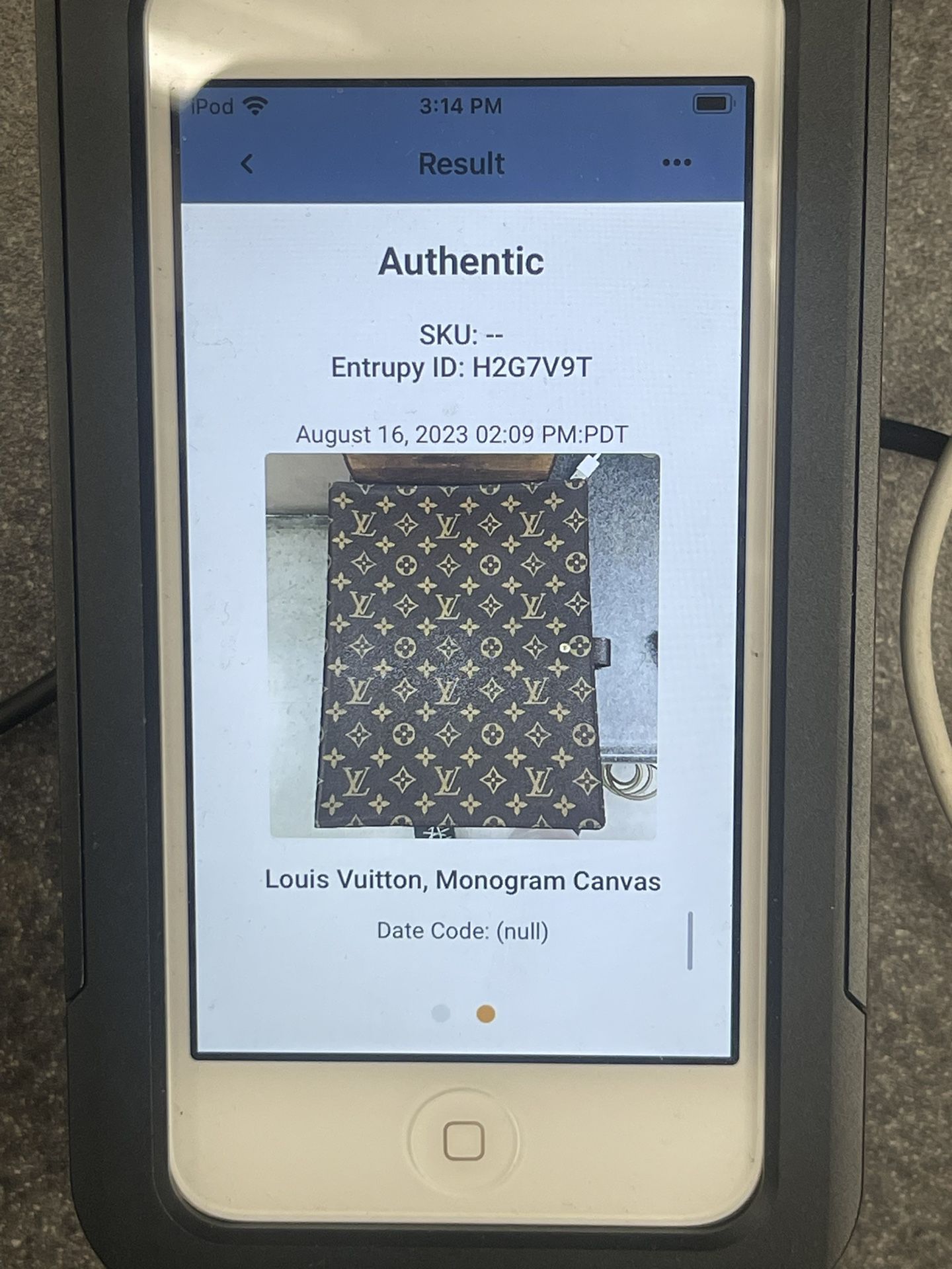 Louis Vuitton LV A4 Rare File Folder Agenda Card Holder Organizer
