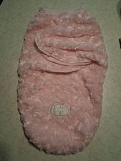 Baby Girl blankets & beyond swaddle blanket/ bag