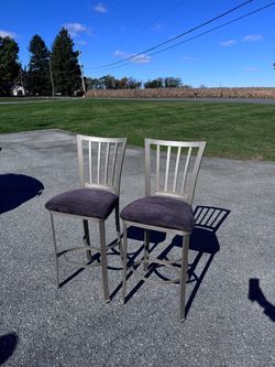 Metal barstools