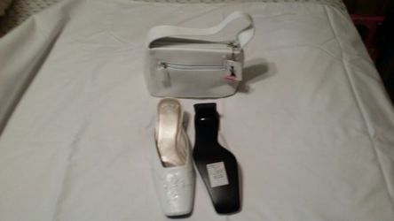 Dillard's Liz Claiborne shoes and purse