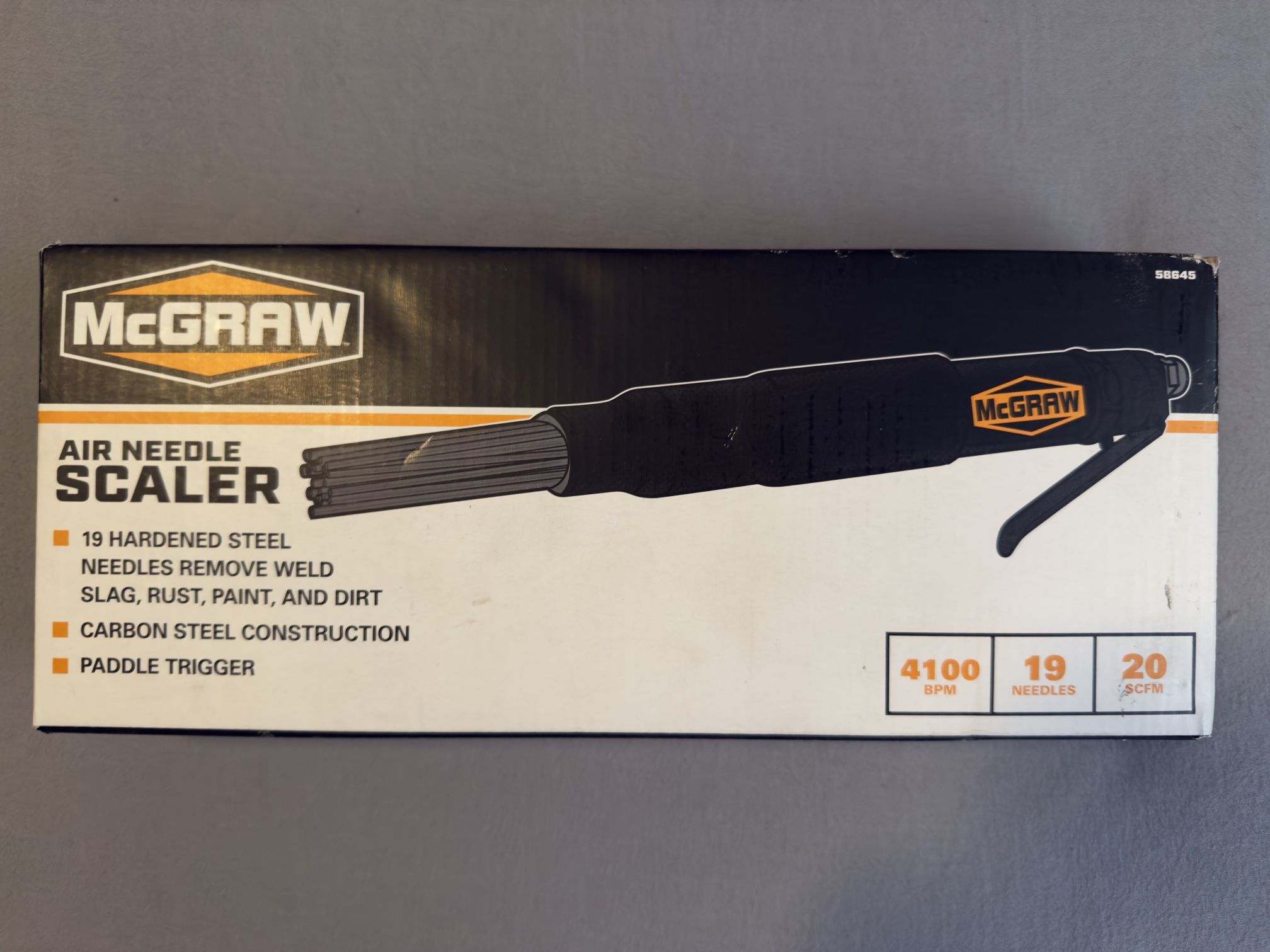 McGRAW Air Needle Scaler