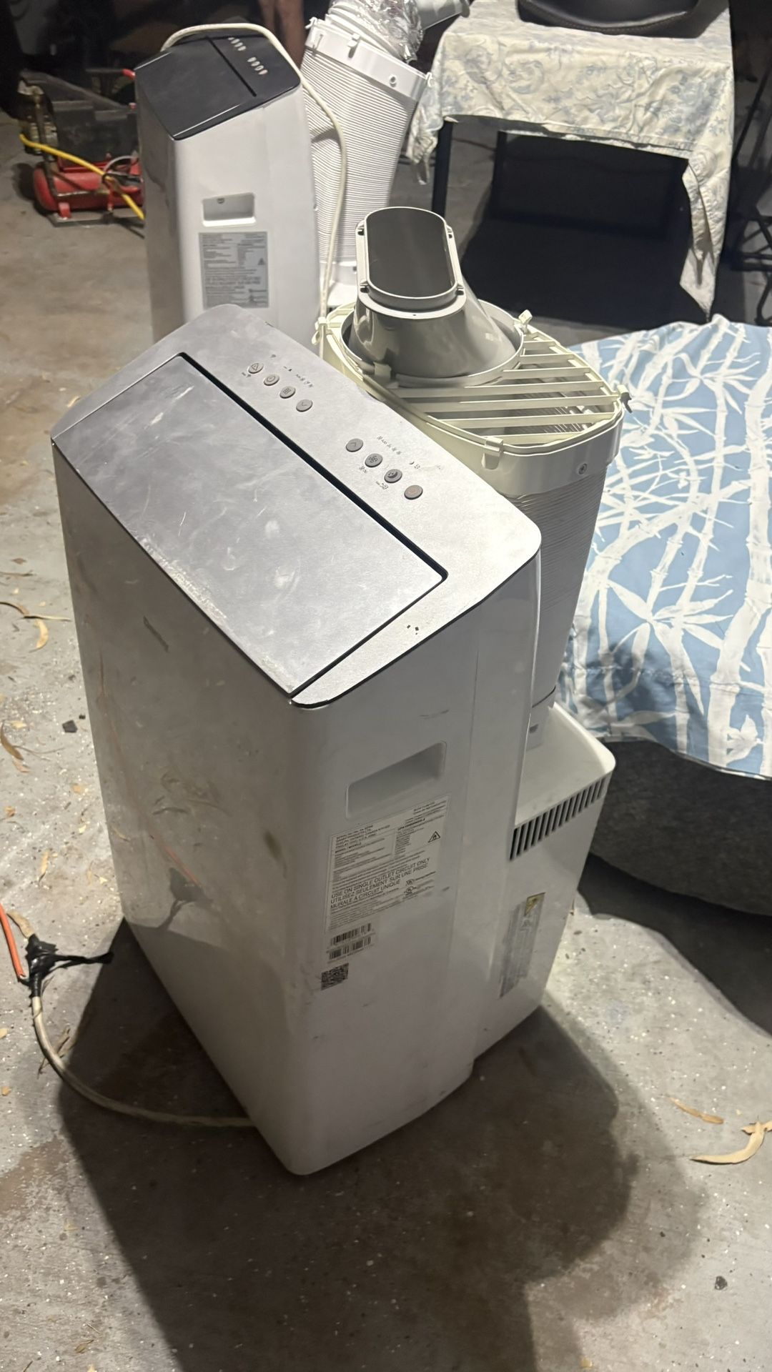 2 Units, Danby DPA100B9IWDB-6 12000 BTU (10000 SACC) Portable AC in White