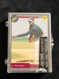 1991 MLB Baseball Draft Picks Set