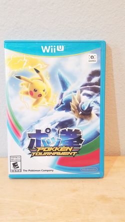 Nintendo Wii U Pokemon Pokken Tournament Video Game