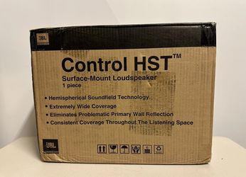 JBL Control HST Speaker Wide-Coverage With 5-1/4 LF, Black HST Technology New