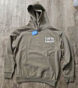 New Market Studios - Call My Lawyer Pullover Hoodie Large - $120 Retail