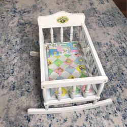 Used Vintage Rare Cabbage patch Crib 1983