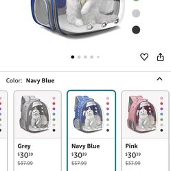 Cat Pack pack With Cat Design $25 Obo