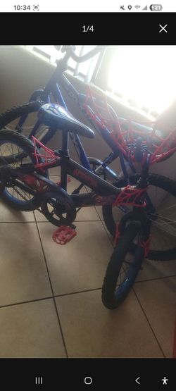 Spiderman bike.
