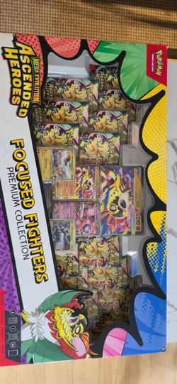 Pokemon Ascended Heroes to the Max! Pokémon Focused Fighters Premium Collection and Booster Bundle