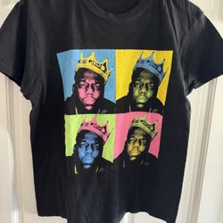 Notorious BIG graphic tee - size adult Small 