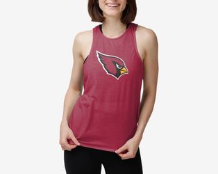 FOCO NFL Arizona Cardinals Women’s Flyaway Tie-Back Tank Top Size Small NWT Open Back