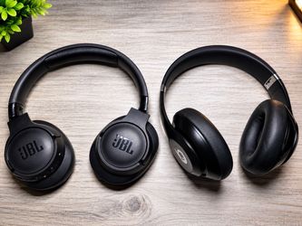 Beats Studio pro and jbl over ear headphones