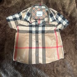 Toddler 12m Burberry Shirt 