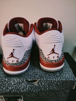 Jordan 3 Cardinal Red