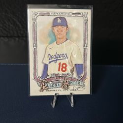 2025 Topps Yamamoto RC Allen & Ginter 