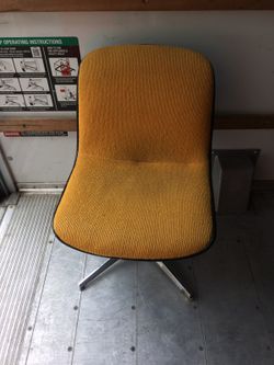 Vintage yellow chair